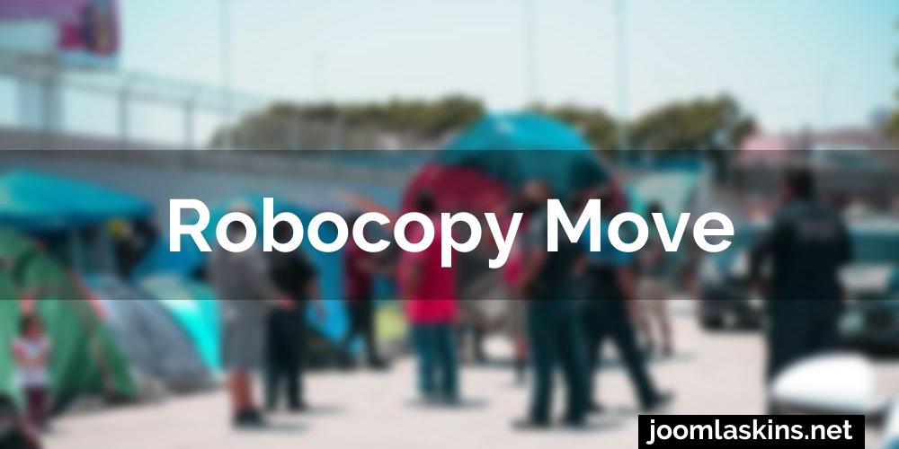 Robocopy move