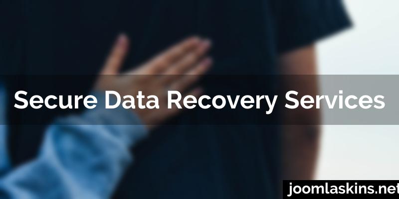 Secure data recovery services