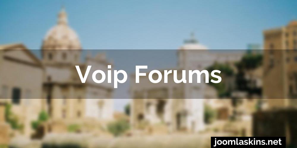 Voip forums